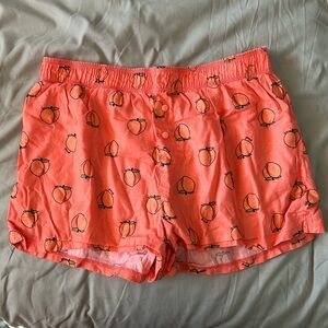 Pink sleep shorts